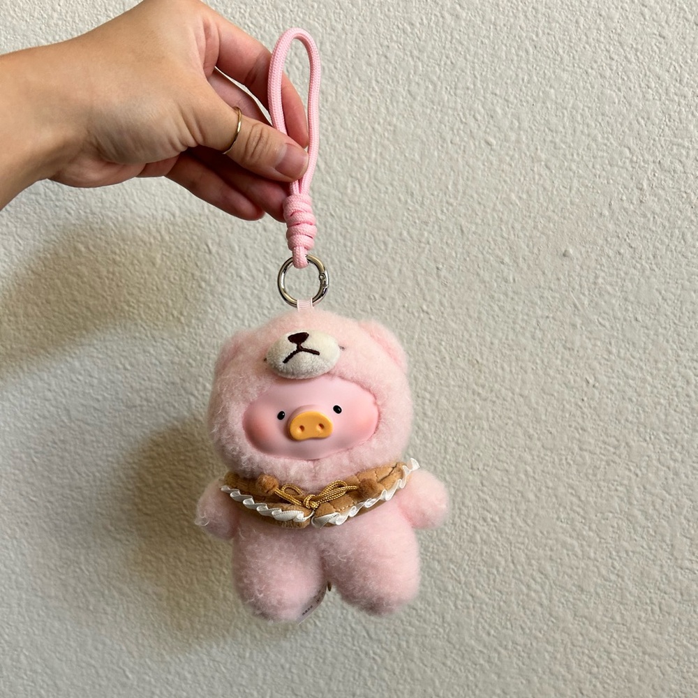 TEDDY LULU THE PIG VINTAGE JOYFUL SERIES - PINK